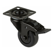 BS Rollen Roulette pivotante A820.A85.050 avec plaque, Ø 50 L 20mm, 50kg TPR