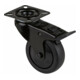 BS Rollen Roulette pivotante A820.A85.075 avec plaque, Ø 75 L 25mm, 60kg TPR-1