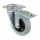 BS Rollen Roulette pivotante avec frein total, diamètre 160 mm, L420.B46 135kg, acier-1