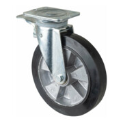 BS Rollen Roulette pivotante avec frein total, diamètre 250mm, L420.I80 450kg, acier