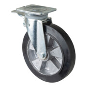 BS Rollen Roulette pivotante avec frein total, diamètre 250mm, L420.I80 450kg, acier