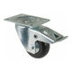 BS Rollen Roulette pivotante avec frein total, diamètre 80 mm, L420.B40 100kg, acier-1