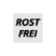 BS Rollen Roulette pivotante, diamètre 125 mm H100.L26 130 kg acier inoxydable-3