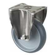 BS Rollen Roulette pivotante, diamètre 125 mm H110.L43 100 kg Acier inoxydable