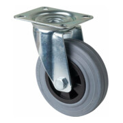 BS Rollen Roulette pivotante, diamètre 125 mm L400.B46 100 kg, acier galvanisé