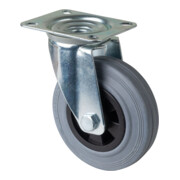 BS Rollen Roulette pivotante, diamètre 125 mm L400.B46 100 kg, acier galvanisé
