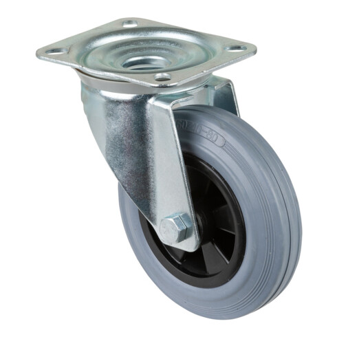 BS Rollen Roulette pivotante, diamètre 160 mm L400.B46 135 kg, acier galvanisé