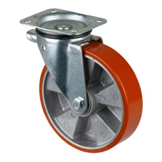BS Rollen Roulette pivotante, diamètre 200 mm L400.B90 400 kg, acier galvanisé