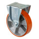 BS Rollen Roulette pivotante, diamètre 200 mm L410.B90 400 kg, acier galvanisé-1