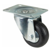 BS Rollen Roulette pivotante, diamètre 80 mm L400.B40 100 kg, acier galvanisé