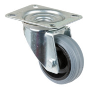 BS Rollen Roulette pivotante, diamètre 80 mm L400.B46 50kg, acier galvanisé