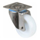 BS Rollen Roulette pivotante HS100.B14, avec platine, diamètre 100, L 35mm, 300kg, plastique-1