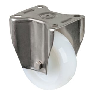 BS Rollen Roulette pivotante HS110.A90 Roue Ø 100 mm 300 kg Acier inoxydable