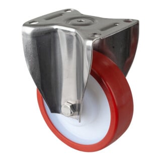BS Rollen Roulette pivotante HS110.B28 Roue Ø 150 mm 450 kg Inox