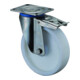BS Rollen Roulette pivotante HS120.B14, avec plaque, Ø200, L50mm, 700kg-1