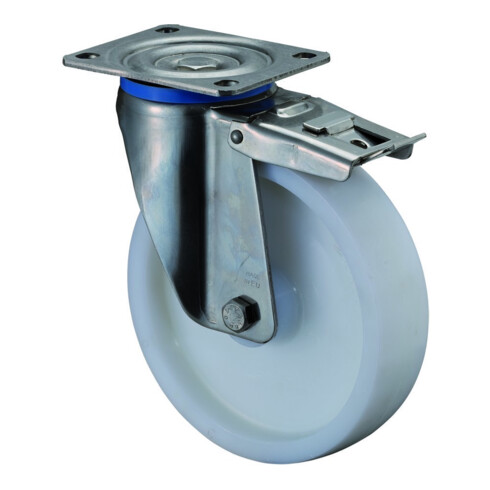 BS Rollen Roulette pivotante HS120.B14, avec plaque, Ø200, L50mm, 700kg