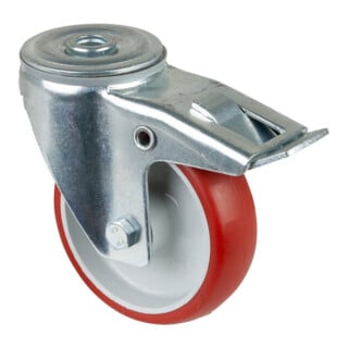 BS Rollen Roulette pivotante L101.B31 Ø 100 mm 125 kg acier galvanisé