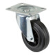BS Rollen Roulette pivotante L400.B40 Roue D 100mm 70kg, acier galvanisé-1