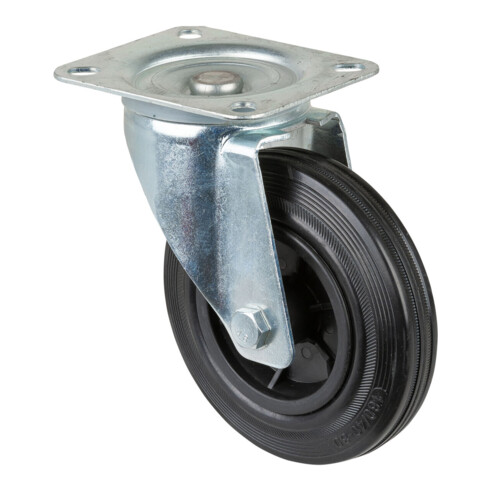 BS Rollen Roulette pivotante L400.B40 Roue D 160mm 135kg, acier zingué