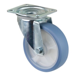BS Rollen Roulette pivotante L400.B44.05 Roue Ø 200 mm 200 kg Acier galvanisé