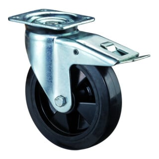 BS Rollen Roulette pivotante L620.B60 Totalfeststeller Ø 200 I 50 mm
