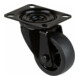 BS Rollen Roulette pivotante L800.B44.081.06 avec plaque, Ø 80 L 32mm, 100kg TPR-1