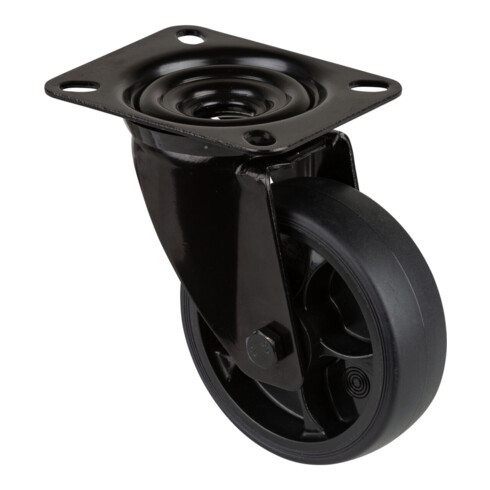 BS Rollen Roulette pivotante L800.B44.101.06 avec plaque, Ø 100 L 32mm, 110kg