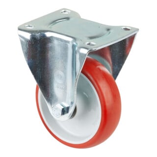 BS Rollen Roulette pivotante LB510.B31 Roue Ø 100 mm 140 kg Acier galvanisé