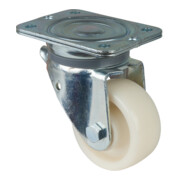 BS Rollen Roulette pivotante N100.B10, avec plaque, diamètre 100, L 45 mm 500 kg, plastique