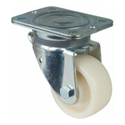 BS Rollen Roulette pivotante N100.B10, avec plaque, diamètre 100, L 45 mm 500 kg, plastique