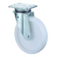 Bs Rollen Ruota girevole carichi pesanti Ø125mm, portata 600kg, piastra in plastica L=138xl=110mm