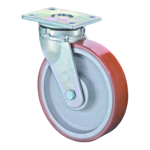 Bs Rollen Ruota per carichi pesanti RR100.C10.200 girevole, Ø200mm