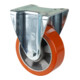 BS Rollen Schwerlastrolle, Guss-Polyurethanrad, Aluminiumfelge-1