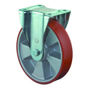 BS Rollen Schwerlastrolle, Guss-Polyurethanrad, Aluminiumfelge