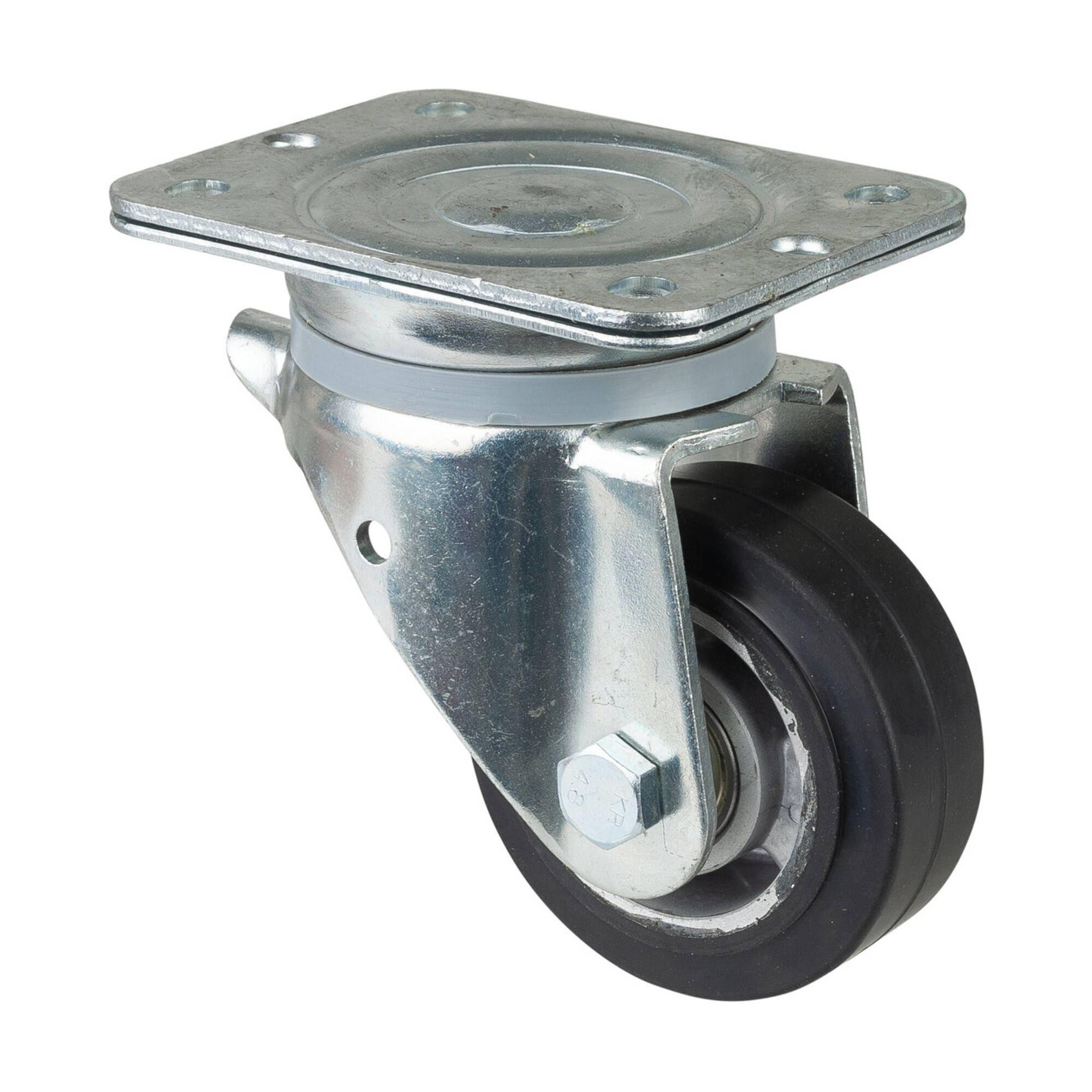 BS Rollen Schwerlastrolle N100.B80.101 Lenkrolle, Raddurchmesser 100 mm,