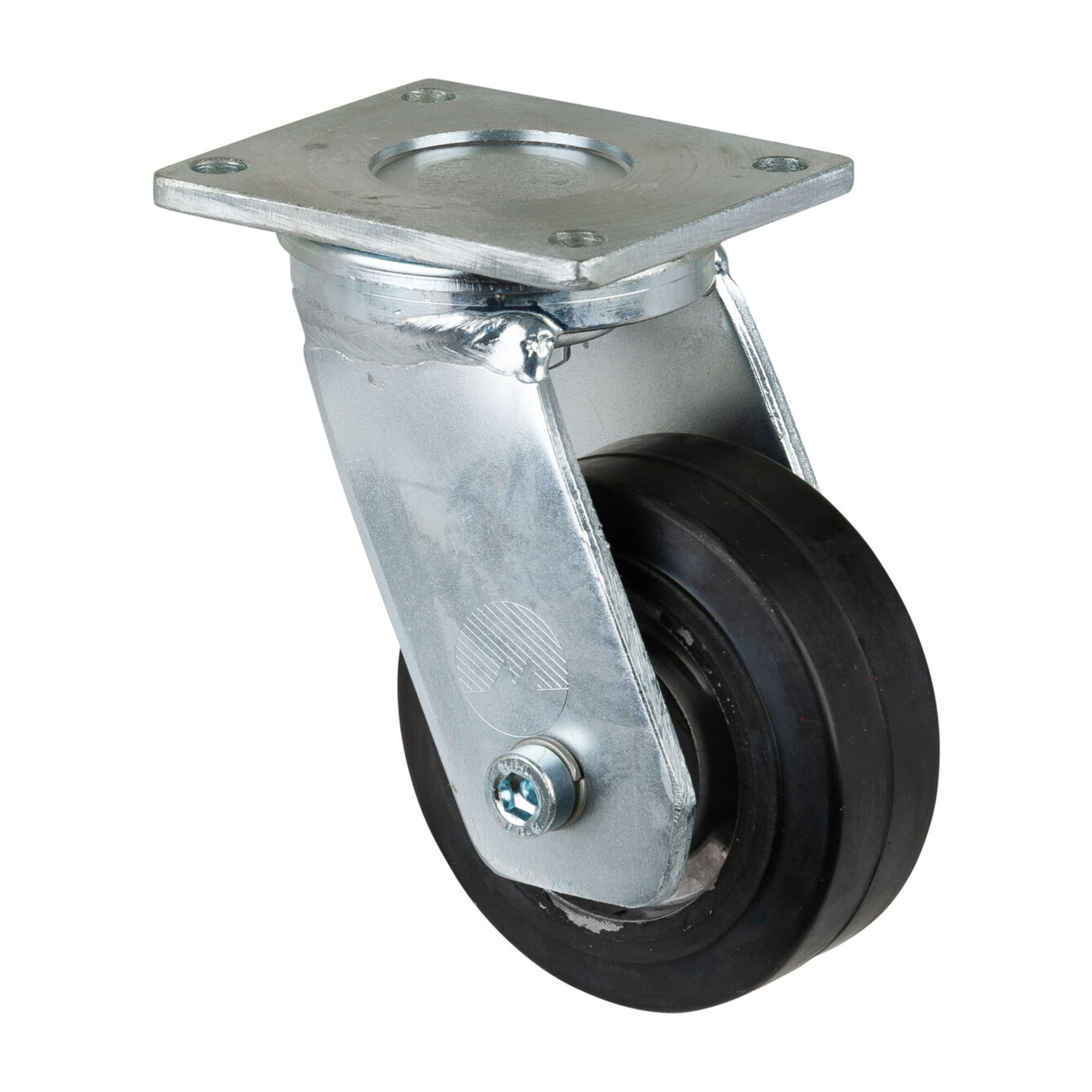 BS Rollen Schwerlastrolle RR100.B80.100 Lenkrolle, Raddurchmesser 100 mm,