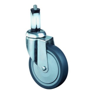 BS Roue pivotante C104.A85 Ø 100 mm I 30 mm 80 kg Caoutchouc