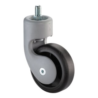 BS Roue pivotante F314 Roue Ø 75 mm TPR noir sans frein