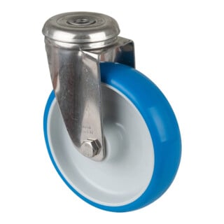 BS Roue pivotante H101.B32 Ø 125 mm 130 kg acier inoxydable