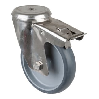 BS Roue pivotante H121.I43 Totalfeststeller Ø 150 mm 140 kg inox