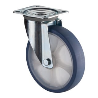 BS Roue pivotante L400.B44.05 Roue Ø 220 mm 220 kg Acier galvanisé