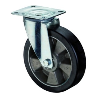 BS Roue pivotante L400.B91 Roue Ø 200 mm 300 kg Acier galvanisé