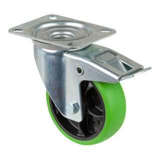 BS Roue pivotante L420.B44.04 avec frein total Roue Ø 100 mm
