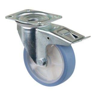 BS Roue pivotante L420.B44.05 Roue Ø 125 mm 120 kg Acier galvanisé