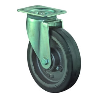 BS Roue pivotante L600.B81 Ø 200 I 50 mm 450 kg pneu élastique