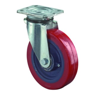 BS Roue pivotante N100.C11 Ø 150 I 50 mm 500 kg fonte-polyuréthane