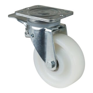 BS Roue pivotante N120.B15 avec frein Ø 150 I 40 mm 600 kg plastique