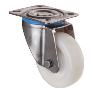 BS Roulettes en acier inoxydable pour charges lourdes (HS100.B14.101)