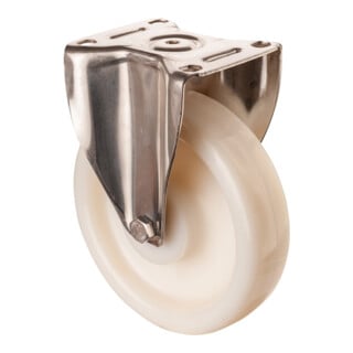 BS Roulettes en acier inoxydable, roulettes lourdes (HS110.B14.202)