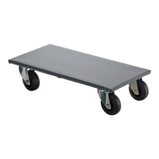 BS Transportroller D.75mm 200kg L590mm B290mm Ku.4 Antirutsch-Pads
